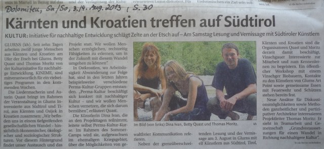 Dolomiten-Artikel 0813