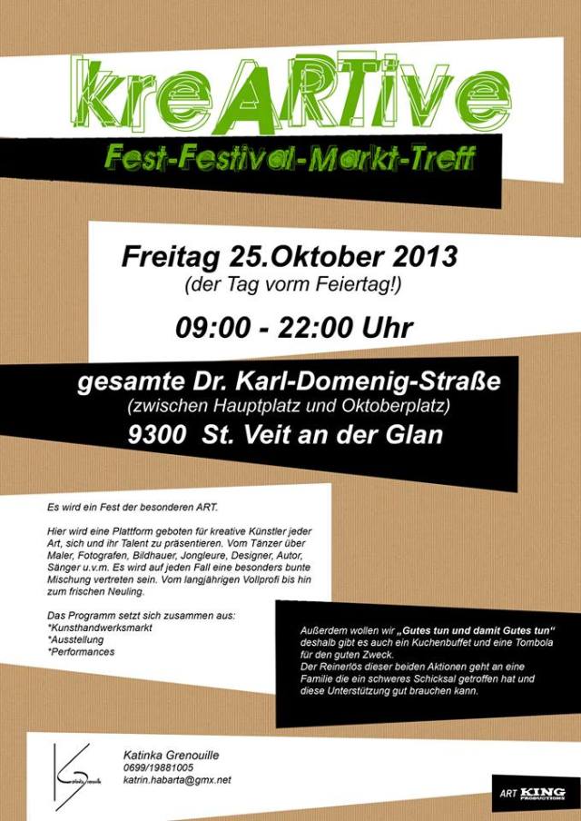 kreArtive Straßenfest St.Veit